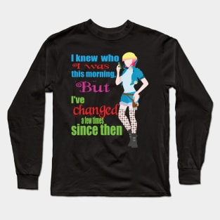 Cyber Punk Alice has Changed Long Sleeve T-Shirt